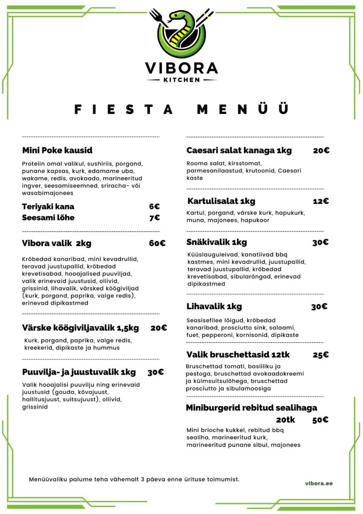 Vibora catering